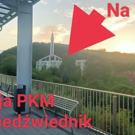 Na Trawki 15 Minut Od Lotniska Przy Pkm Niedzwiednik Apartmán Gdaňsk